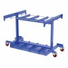 Vestil Blue 8 Cylinder Caddies 4" Poly Swivel With Lock Casters 800 lb CYL-TRUCK-8